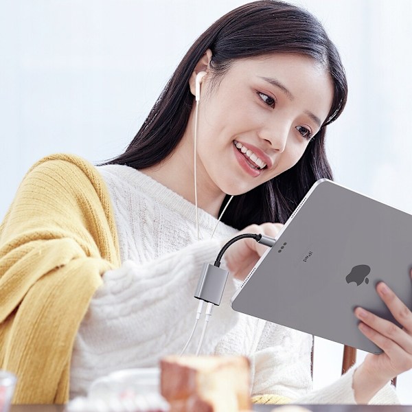 MCDODO ADAPTER LIGHTNING MINIJACK, 3,5 mm kabel for iPhone 13 14