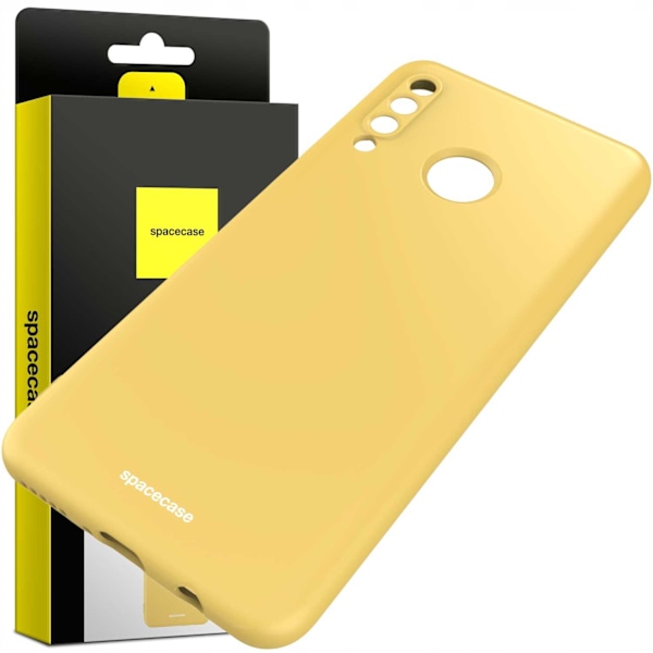 Spacecase Silikonfodral För Huawei P30 Pro Yellow Skydd