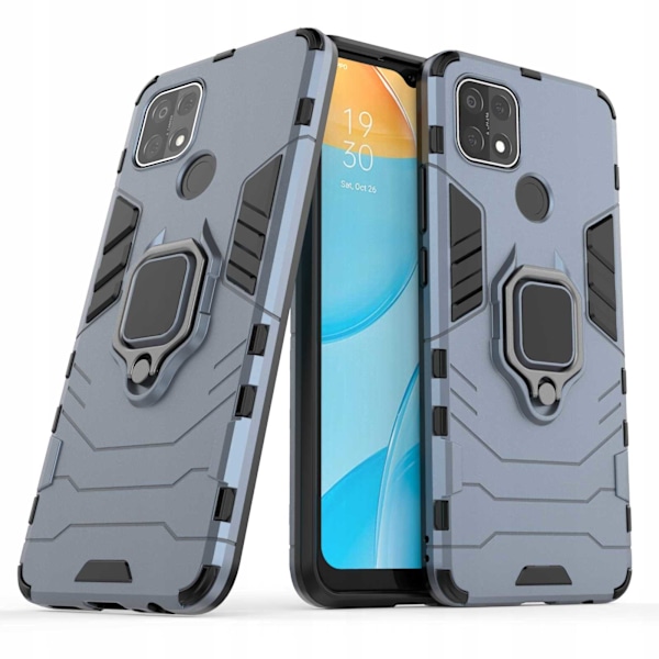 Spacecase Fodral För Oppo A15 X-Ring Blå
