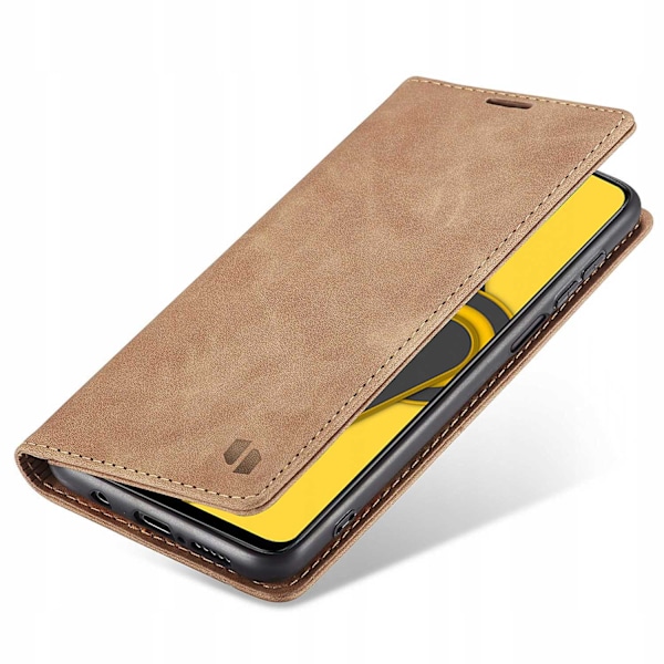 Spacecase Fodral Pålånsskydd För Xiaomi Redmi Note 9S 9 Pro Brown