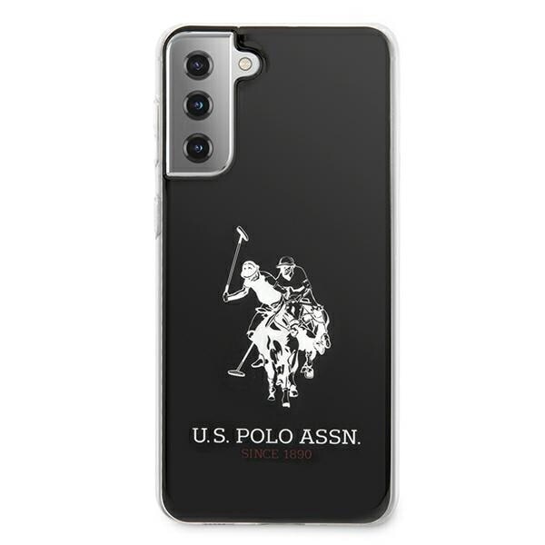 AMERIKANSK SAG POLO ASSN. SHINY BIG LOGO PÅ SAMSUNG GALAXY S21+ - SORT