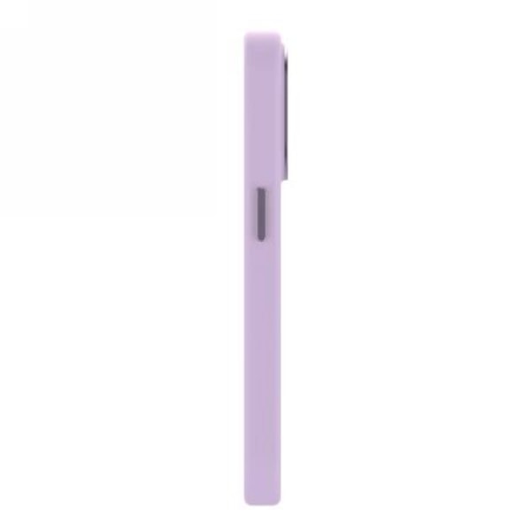 Dekodet silikondeksel med MagSafe for iPhone 15 Pro Max - lavendel