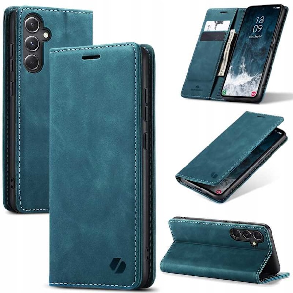 Spacecase Fodral Pålbockskydd För Samsung Galaxy S23 Fe Blue