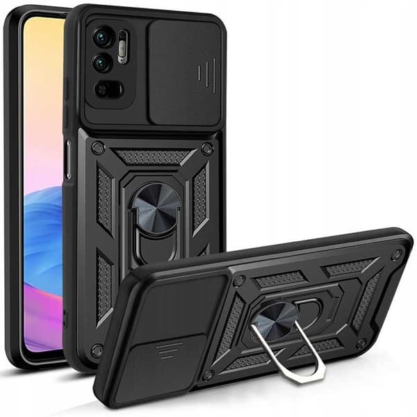 Spacecase Case Cover För Xiaomi Redmi Note 10 5G Poco M3 Pro Black