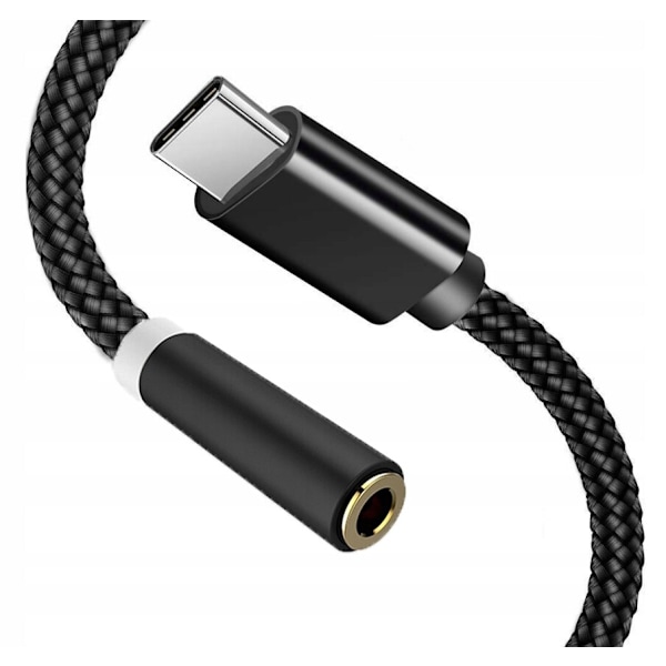 CO2-SOVITIN USB-C MINIJACK 3,5 MM AUX-KAAPELIN SOVITIN SAMSUNG APPLE MED DAC:lle