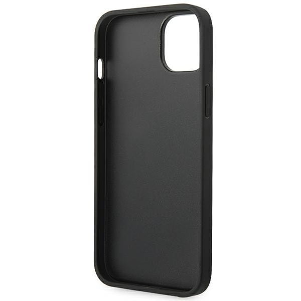 KARL LAGERFELD MONOGRAM STRIPE ETUI TIL IPHONE 14 PLUS - GRÅ