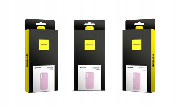 Spacecase Silikonfodral För Samsung Galaxy A35 5G Lilac