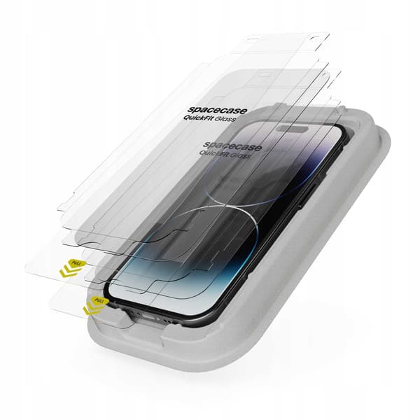 Spacecase Quickfit Härdat Glas För Iphone 14 Pro 6,1 Tum