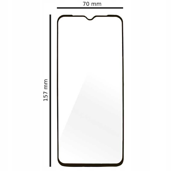 Spacecase 5D Härdat Glas För Motorola G9 Play E7 Plus Skydd