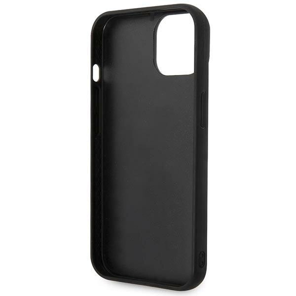 KARL LAGERFELD PUFFY IKONIK PIN ETUI TIL IPHONE 14 PLUS - SORT