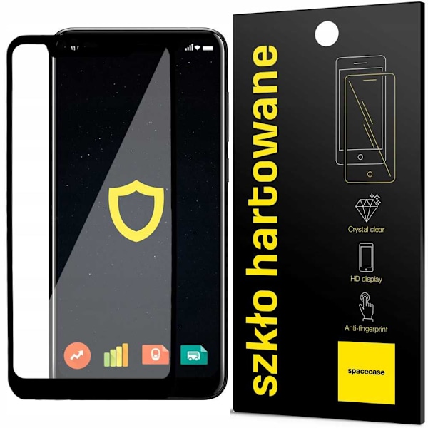 Spacecase 5D Härdat Glas För Nokia 5.1 Plus Skärmskyddsfolie