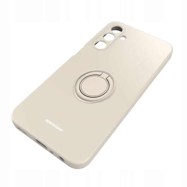 Spacecase Silikoncase Ring För Samsung Galaxy A25 5G Bone