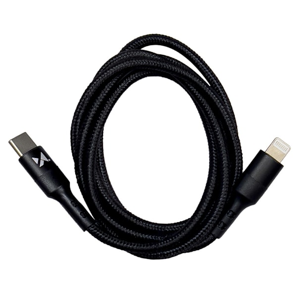 Wozinsky USB Type C-kabel - Lightning Power Delivery 18W 1m svart (WUC-PD-CL1B)