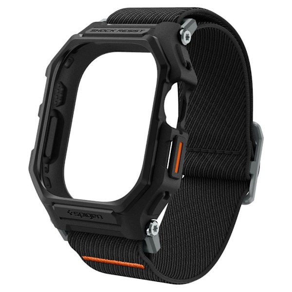 Spigen Lite Fit Pro veske med stropp for Apple Watch Ultra 1/2 (49 mm) - matt svart