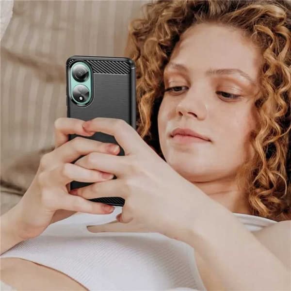 Spacecase Kolskydd För Oppo A78 4G Svart Skydd