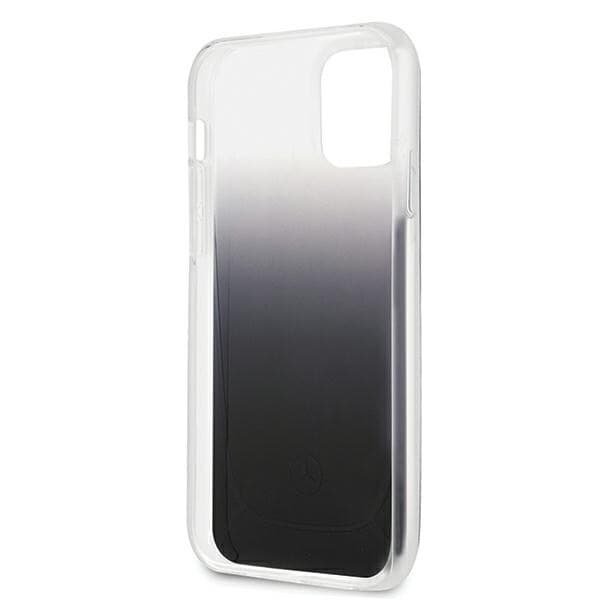 MERCEDES TRANSPARENT LINE ETUI TIL IPHONE 12 MINI - SORT