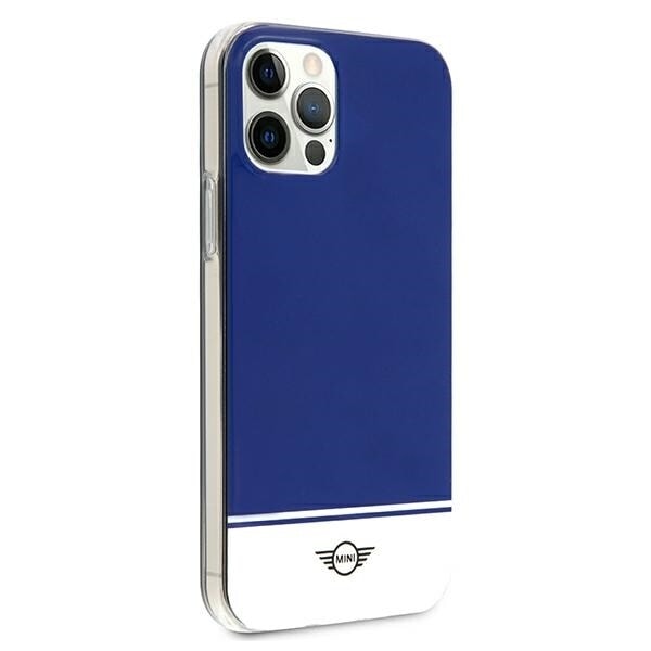 Mini MIHCP12LPCUBINA iPhone 12 Pro Max 6.7 Navy/Navy Hard Case Stripe Collection