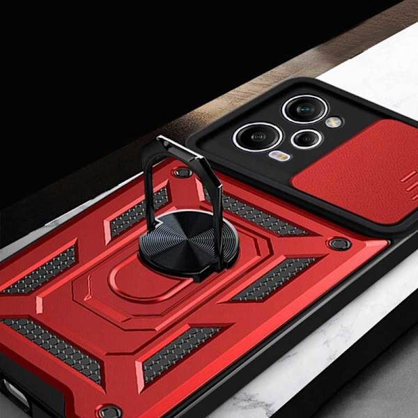 Spacecase Case Cover För Poco X5 Pro Note 12 Pro Red