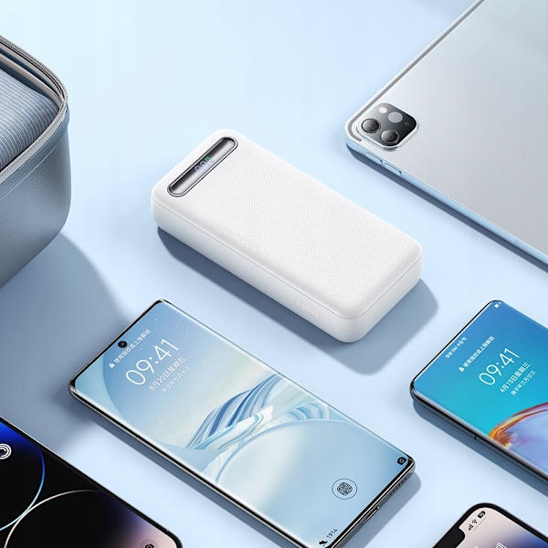 MCDODO POWERBANK 20000MAH MED DISPLAY 3X USB USB-C 22,5W + USB-C-KABEL