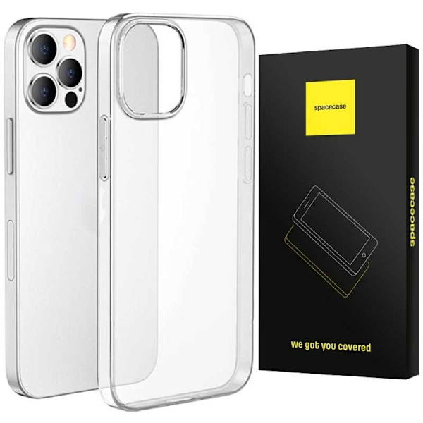 Spacecase Case Crystal Cover För Iphone 13 Pro Max Transparent