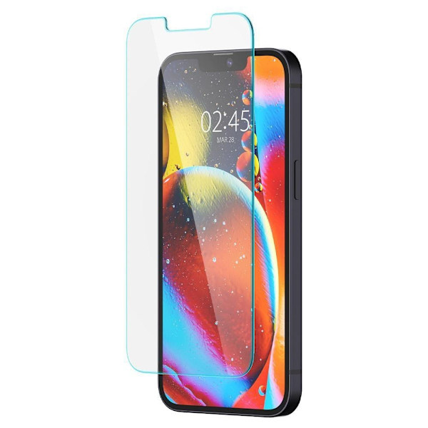 HERDET GLASS SPIGEN GLAS.TR "EZ FIT" 2-PACK IPHONE 13 / 13 PRO / 14