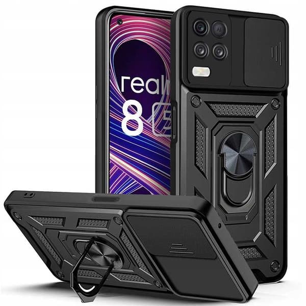 Spacecase-Fodral För Realme 8 5G Svart