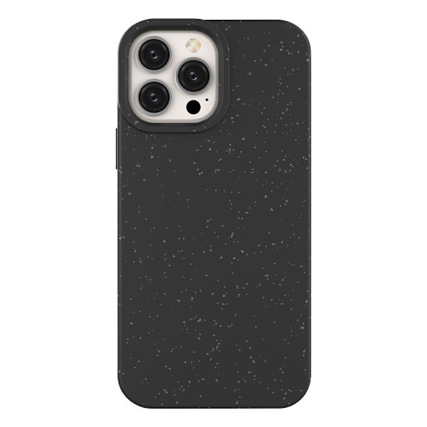 Eco Case iPhone 14 Plus-deksel, silikon, desintegrerende deksel, svart