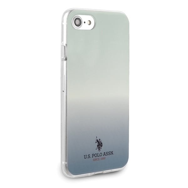 AMERIKANSK SAG POLO ASSN. GRADIENT PATTERN COLLECTION TIL IPHONE 7 / 8 / SE 2020 / SE 2022 - BLÅ