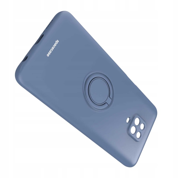 Spacecase Silikon Ringfodral För Xiaomi Redmi Note 9S 9 Pro Blue