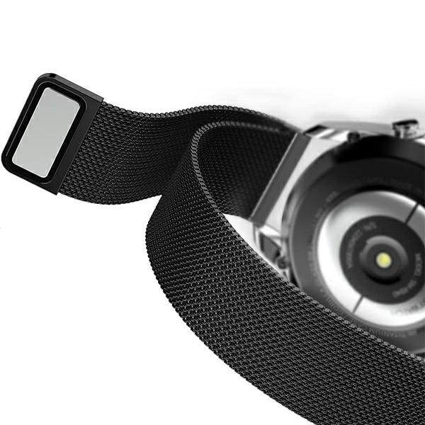 Mercury Mesh Apple Watch-rem 42/44/45 mm svart/svart