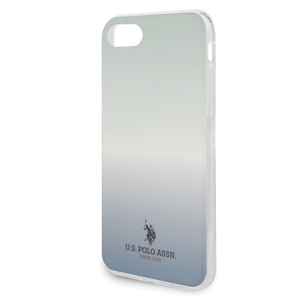 Saken med USA Polo Assn. Gradient Pattern Collection iPhone 7 / 8 / SE 2020 / SE 2022 - Blå
