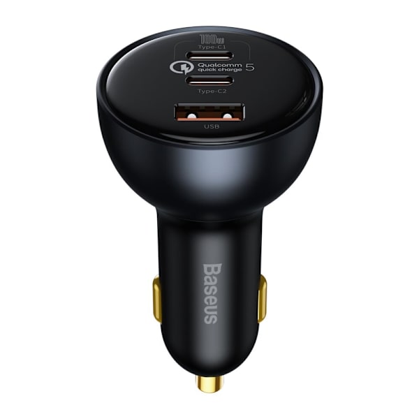 Baseus rask USB / USB Type C billader 160W PPS Quick Charge 5 PD grå (TZCCZM-0G)