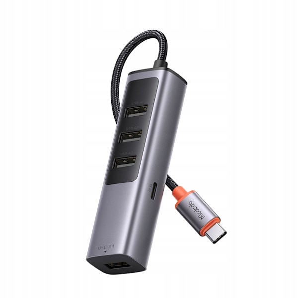 MCDODO ADAPTER HUB USB-C SPLITTER SPLITTER SPLITTER 4X USB-A 3.0
