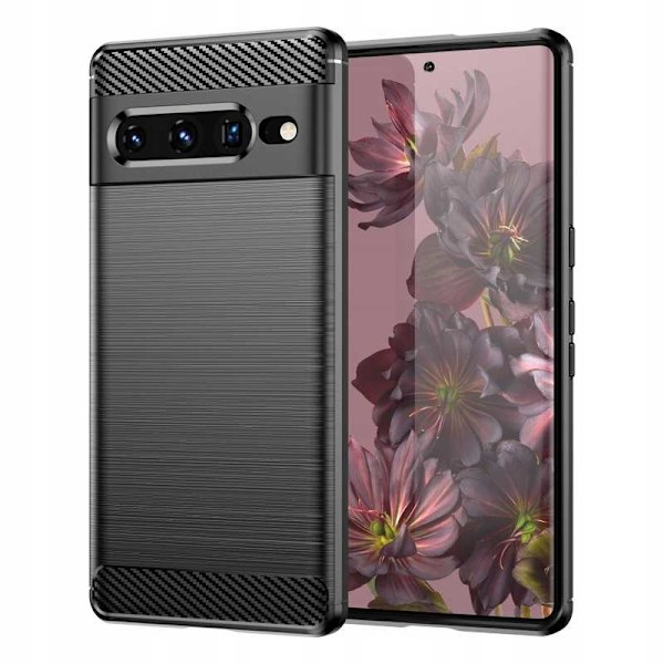 Spacecase Fodral Carbon Google Pixel 7 Pro Svart