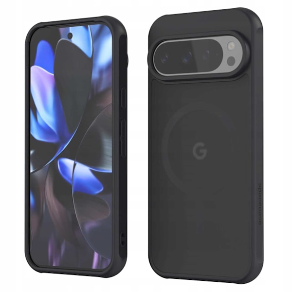 Spacecase Hybrid Case För Google Pixel 9 9 Pro Black