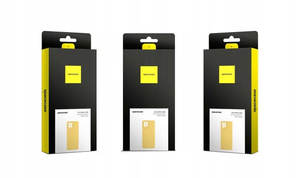 Spacecase Silikonecase För Realme 8 8 Pro Yellow Skydd