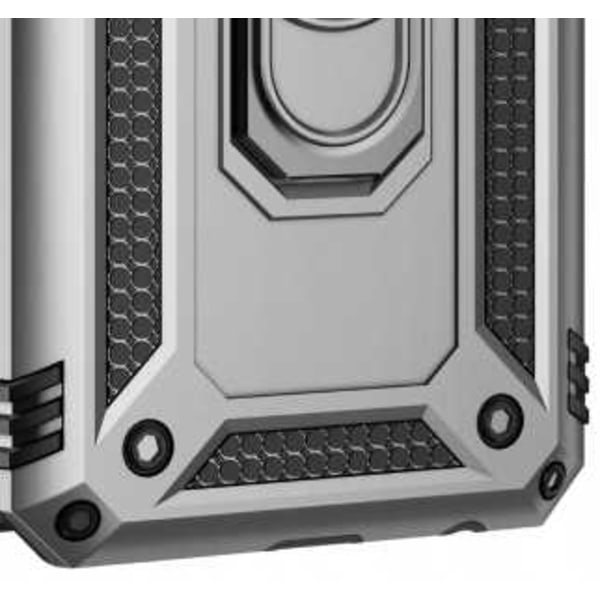 Spacecase Case Cover För Xiaomi Redmi 9 Sc Ring Nx Silver