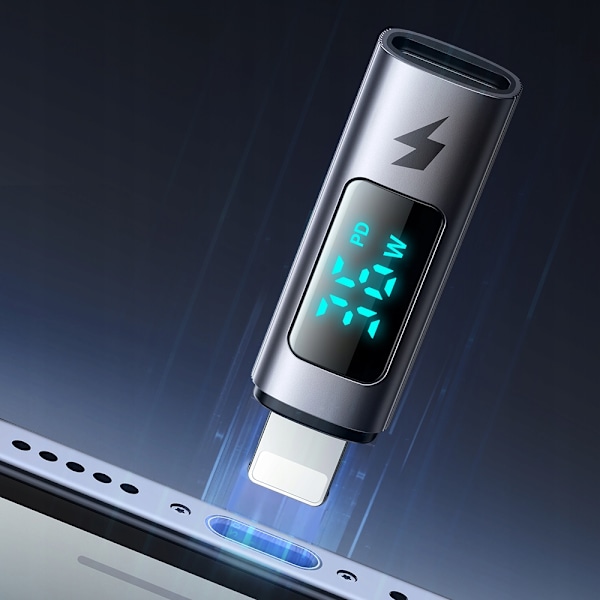 MCDODO ADAPTER USB-C USB TYP C TILL LIGHTNING IPHONE 36W METER