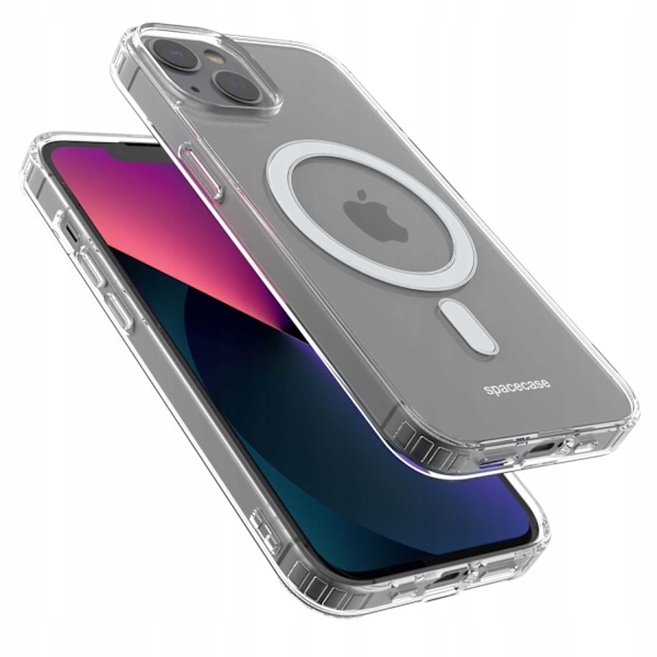 Spacecase Clear Mag-Fodral För Iphone 13 Transparent För Magsafe