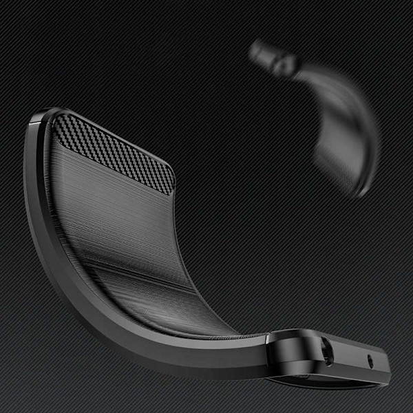 Spacecase Kolfodral För Motorola Edge 40 Neo Black Case Cover