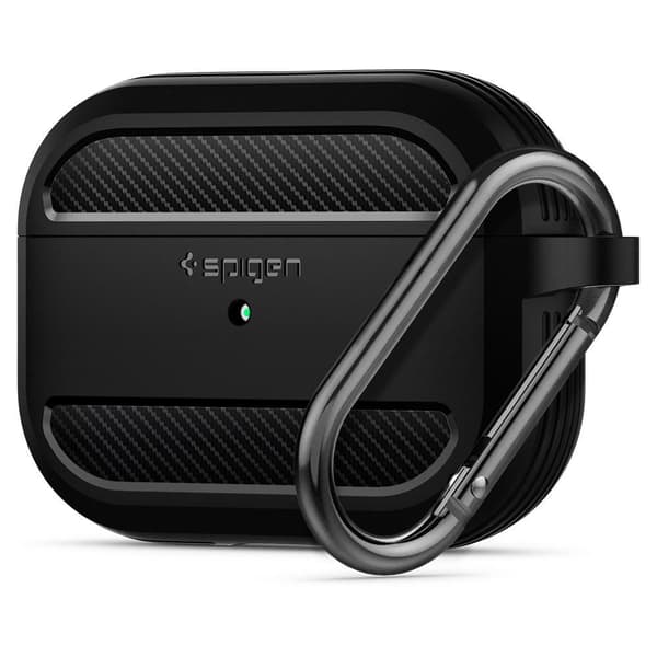 SPIGEN RUGGED ARMOR APPLE AIRPODS PRO 1 MAT SORT