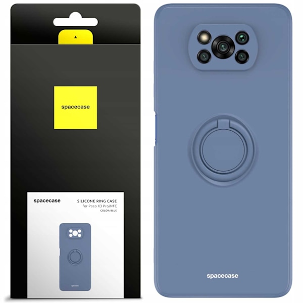 Spacecase Silikonecase För Poco X3 Pro Nfc Blue