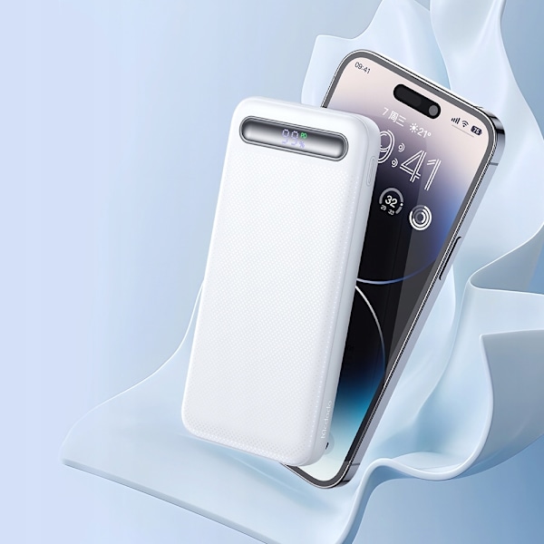 MCDODO POWERBANK 10000MAH MED 3X DISPLAY USB-C 22,5W + USB-C-KABEL