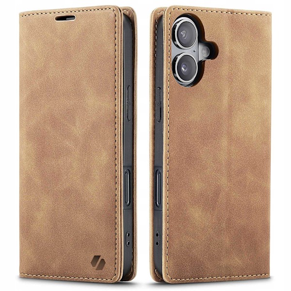 Spacecase Case Sc Plånbok För Iphone 16 Brun