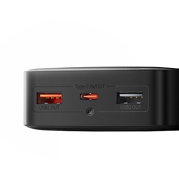 Baseus Bipow Powerbank 20000mAh 2x USB / USB Type C /25W Quick Charge AFC FCP (PPBD020301)