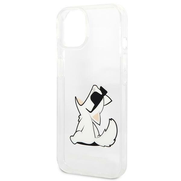 KARL LAGERFELD CHOUPETTE SJOV ETUI TIL IPHONE 14 PLUS - GENNEMSIGTIG