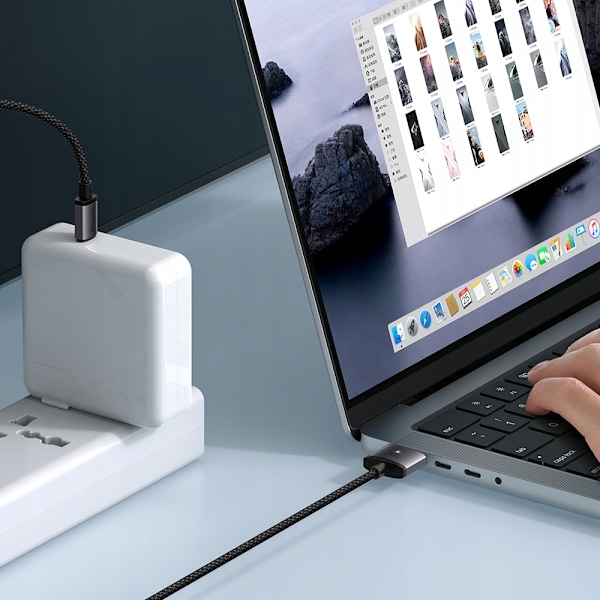 MCDODO LADDNINGSADAPTERKABEL MACBOOK AIR PRO USB-C MAGSAFE 3 140W 2M