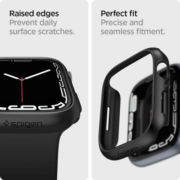SPIGEN THIN FIT APPLE WATCH 7/8 (45 MM) SORT