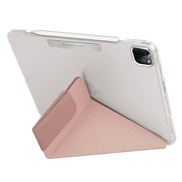 UNIQ Camden iPad Pro 11 (2021) veske rosa/pionrosa Antimikrobiell