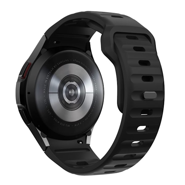 TEKNISK BESKYTTELSE SILICONE LINE SAMSUNG GALAXY WATCH 4/5/5 PRO / 6/7 / FE SORT
